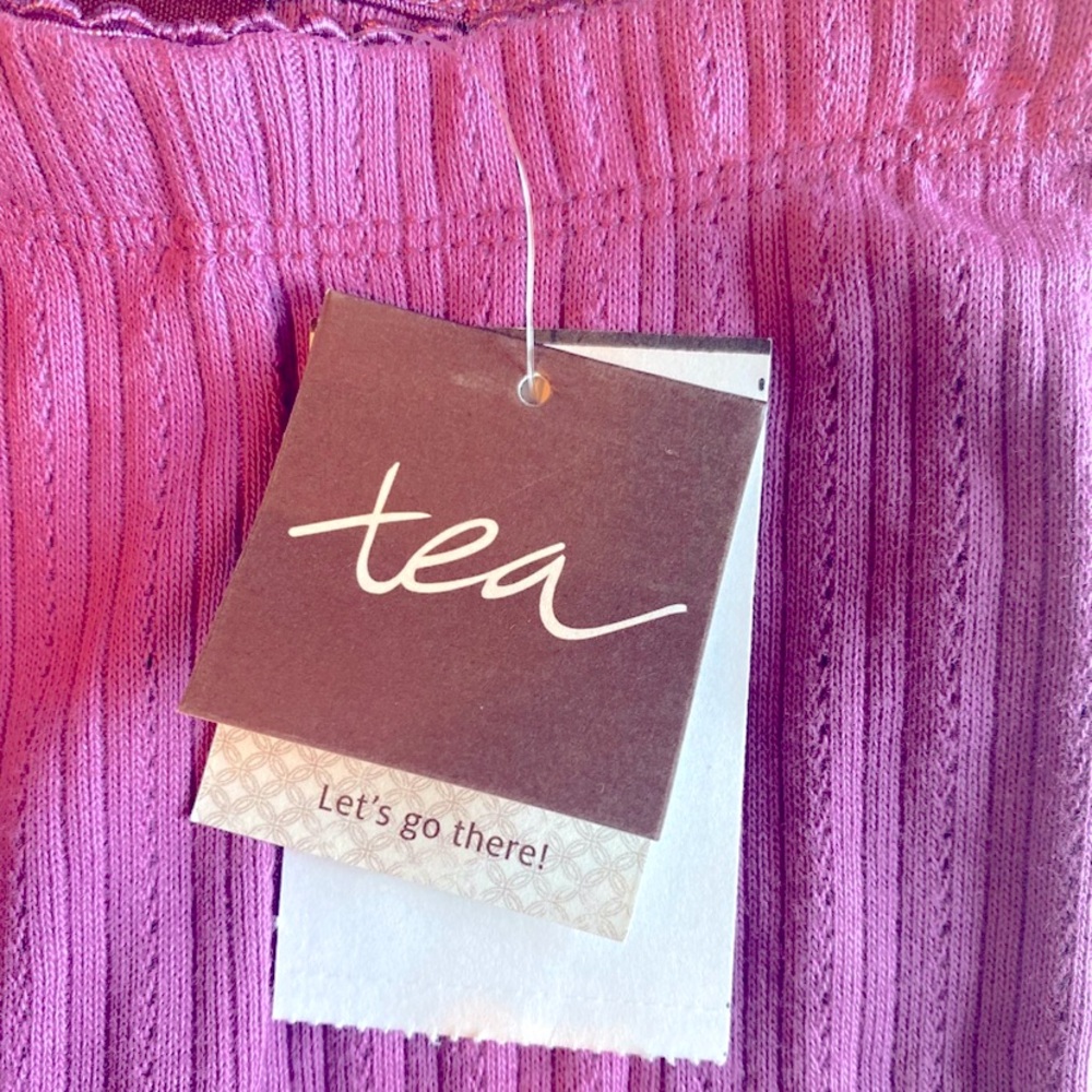 Tea Baby Girl Pointelle Leggings 6-12m